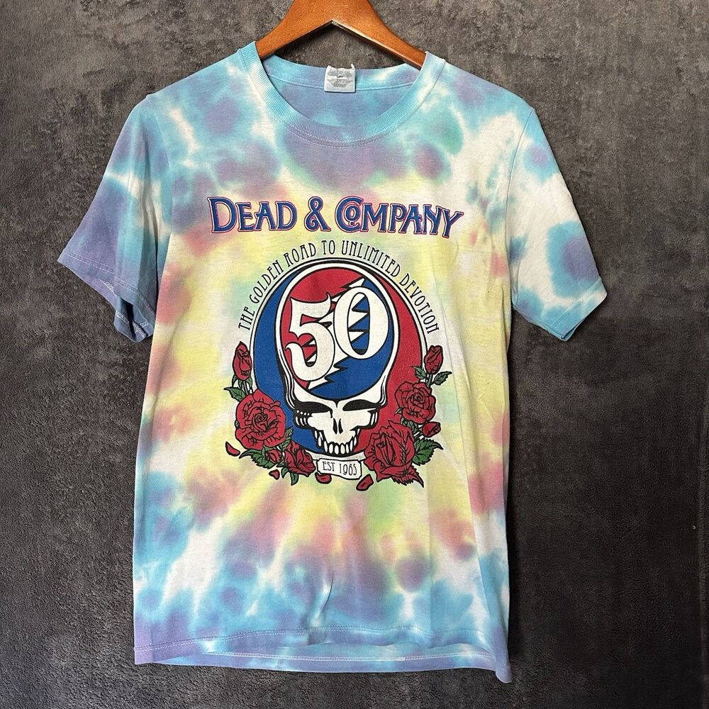 Grateful Dead & Company 50th Anniversary Tour Double Sided Graphic T-Shirt Sz. S